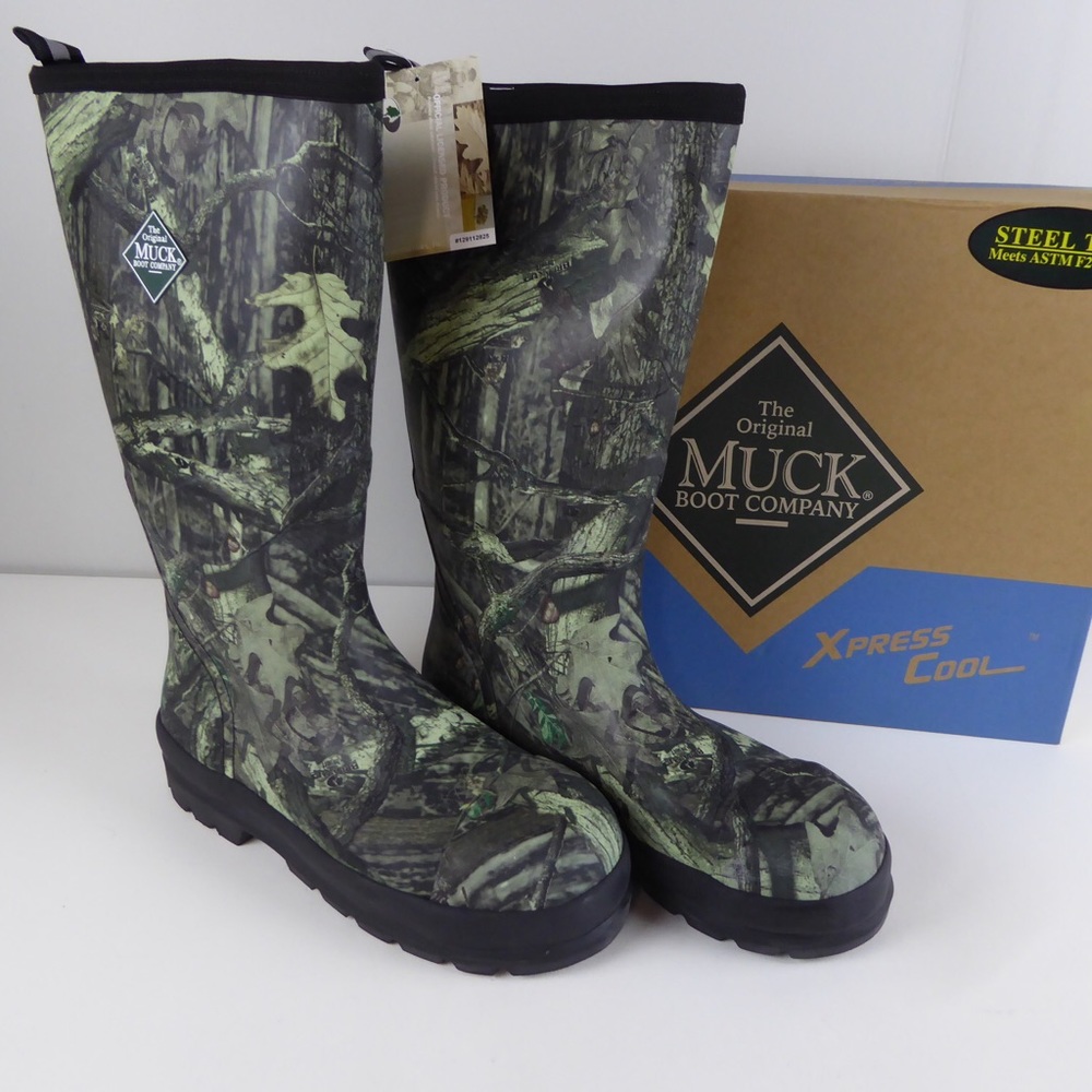 Original Muck Boots Chore Pro Cool Camo Steel Toe